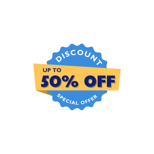 Up to 50% off!